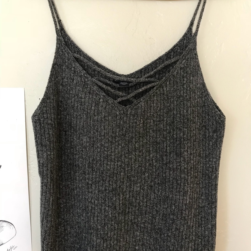 Knit tank top